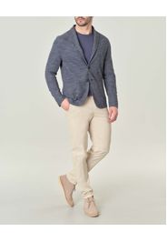 Giacca maglia Paul Baker blu indaco effetto melange