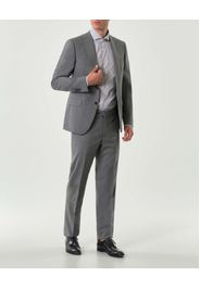 Abito Pellizzari drop7 grigio in tela di pura lana