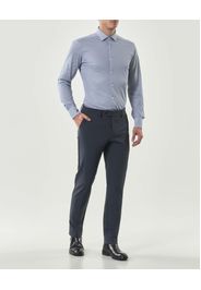 Pantalone chino Pellizzari grigio antracite in tessuto tecnico stretch