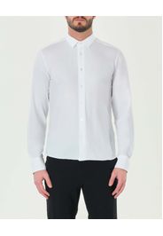 Camicia bianca R.R.D. Oxford shirt in tessuto tecnico stretch effetto cotone
