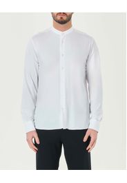 Camicia bianca Oxford Kor Shirt in tessuto tecnico stretch