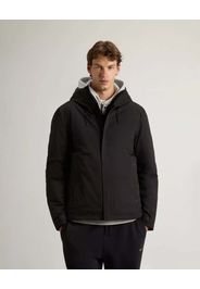 Giubbino Crestmont Woolrich nero con cappuccio