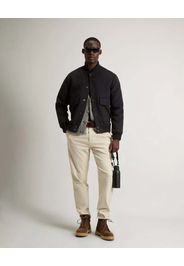 Giacca Bomber Miles Woolrich grigio antracite in lana