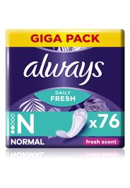 Always Daily Fresh Normal salvaslip con profumazione 76 pz