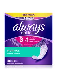 Always Dailies Normal Fresh & Protect salvaslip 60 pz