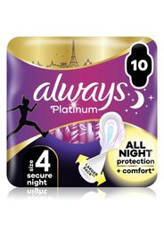 Always Platinum Secure Night Size 4 assorbenti 10 pz