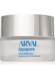 Arval Aquapure Hyaluronic Rich crema idratante per pelli secche e molto secche 50 ml
