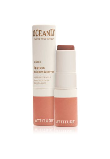 Attitude Oceanly Plastic Free Makeup lucidalabbra effetto idratante colore Ginger 3.4 g