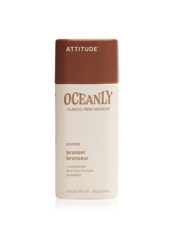 Attitude Oceanly Plastic Free Makeup abbronzante solido colore Coffee 8.5 g