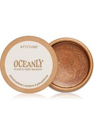 Attitude Oceanly Plastic Free Makeup ombretti in crema con glitter colore Happy Hour 5 ml