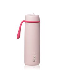 B.Box Stainless Steel Thermos Bottle thermos con cannuccia Pink Paradise 690 ml
