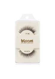 Bloom Natural ciglia finte in capelli naturali No. 46 (Black) 1 cm
