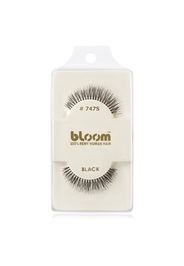 Bloom Natural ciglia finte in capelli naturali No. 747S (Black) 1 cm