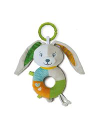 Clementoni Baby Lovely Soft Bunny Rattle sonaglio 1 pz