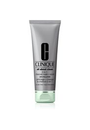 Clinique All About Clean 2-in-1 Charcoal Mask + Scrub maschera detergente viso 100 ml
