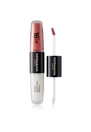 Dermacol 16H Lip Colour rossetto e lucidalabbra lunga tenuta colore 05 Sparkling Muse 2x4 ml