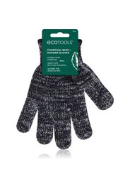 EcoTools Charcoal Bath Infused Gloves guanto esfoliante 2 pz