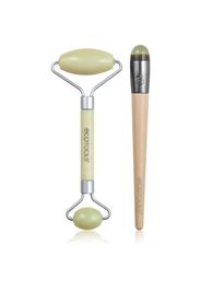 EcoTools Jade Duo rullo per massaggi per il viso e attrezzi per i massaggi per il contorno occhi 1 pz
