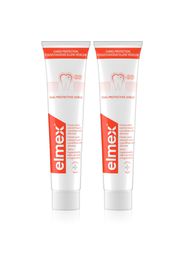 Elmex Caries Protection dentifricio protettivo contro la carie al fluoro 2x75 ml