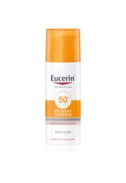 Eucerin Sun Pigment Control emulsione protettiva contro l'iperpigmentazione della pelle SPF 50+ 50 ml