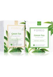 FOREO UFO™ Green Tea maschera rinfrescante e lenitiva 6 x 6 g