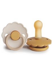 FRIGG Daisy Size 2:6-18 months ciuccio Chamomile/Honey gold 2 pz