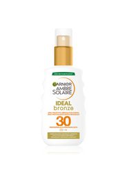 Garnier Ambre Solaire Ideal Bronze spray abbronzante per stimolare l'abbronzatura SPF 30 200 ml