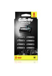 Gillette Mach3 Charcoal lame di ricambio 8 pz