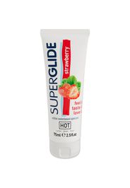 HOT Superglide gel lubrificante aromatizzato Strawberry 75 ml