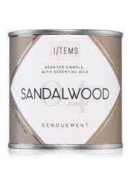 I/TEMS Essential 04 / Sandalwood candela profumata 100 g
