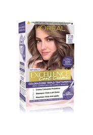 L’Oréal Paris Eccellenza Crema fresca tinta per capelli colore 7.11 Biondo Ultra Freddo 1 pz