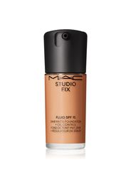 MAC Cosmetics Studio Fix Fluid SPF 15 24HR Matte Foundation + Oil Control fondotinta opacizzante SPF 15 colore NC44.5 30 ml