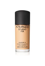 MAC Cosmetics Mini Studio Fix Fluid SPF 15 24HR Matte Foundation + Oil Control fondotinta opacizzante SPF 15 colore NC15 15 ml