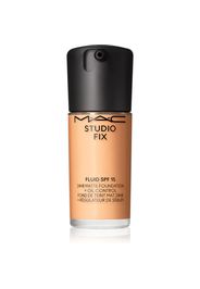 MAC Cosmetics Studio Fix Fluid SPF 15 24HR Matte Foundation + Oil Control fondotinta opacizzante SPF 15 colore NC25 30 ml