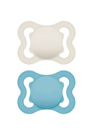 MAM Supreme 0m+ ciuccio Turquoise/ Beige 2 pz