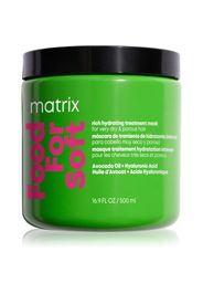 Matrix Food For Soft Hydrating Treatment Mask maschera idratante intensiva per capelli 500 ml