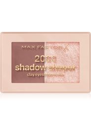 Max Factor 2000 Calorie Shadow Shaper duo di ombretti colore 010 Clay Gleam 4 g