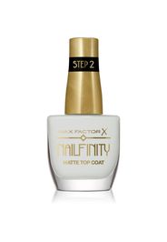 Max Factor Nailfinity Matte Top Coat gel smalto coprente effetto opaco colore 101 Velvet Curtain 12 ml