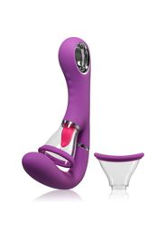 Pipedream Fantasy For Her Ultimate Pleasure vibratore con stimolatore clitorideo Purple 24,5 cm