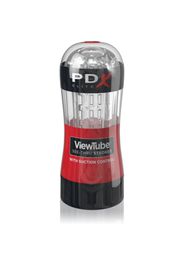 Pipedream PDX Elite ViewTube See-Thru Stroker Masturbatore maschile 18.5 cm