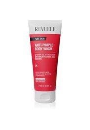 Revuele Pure Skin Anti-Pimple gel doccia esfoliante anti-acne 200 ml