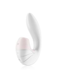 Satisfyer SUPERNOVA DOUBLE AIR PULSE vibratore con stimolatore clitorideo White 14,5 cm
