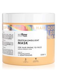 so!flow Medium Porosity Hair Protein-Emollient Mask maschera per capelli contro i capelli crespi 400 ml
