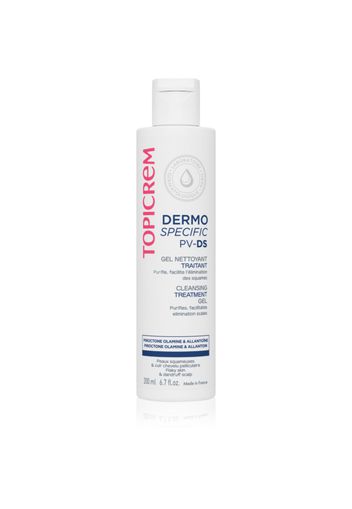 Topicrem PV/DS Cleansing Gel Gel doccia corpo e cuoio capelluto 200 ml