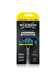 Wilkinson Sword Hydro5 Skin Protection Sensitive rasoio + testina di ricambio 4 pz