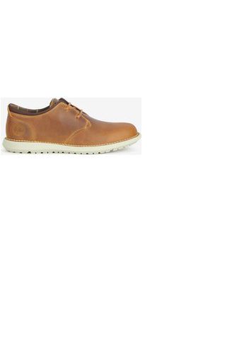 Barbour Men's Acer Leather 2 Eye Derby Shoes - Cognac