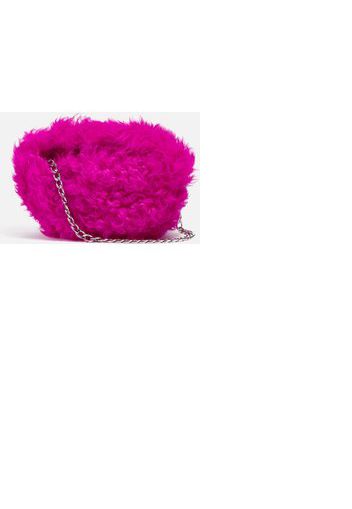 BY FAR Furry Baby Cush Faux Fur Bag