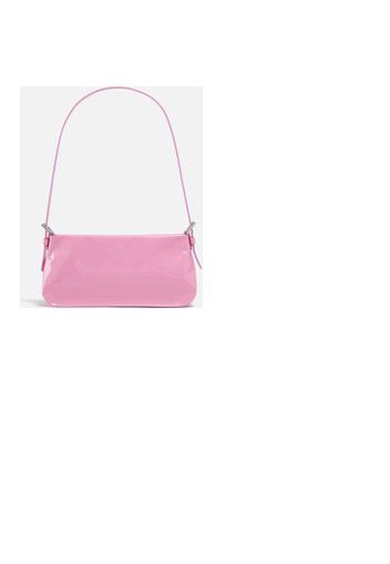 BY FAR Dulce Patent-Leather Shoulder Bag