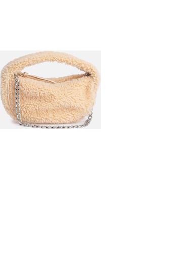 BY FAR Baby Cush Shearling Bag