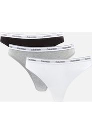 Calvin Klein Modern Logo-Print Stretch-Jersey 3-Pack Thongs